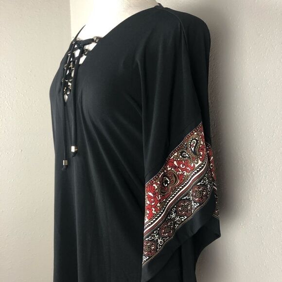 NWT Michael Kors Poncho Style Top Size Medium - Picture 3 of 8